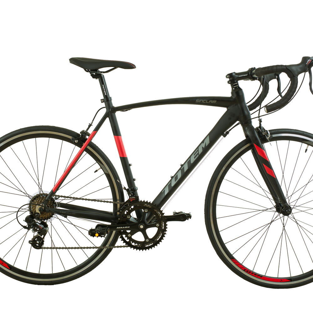 Bicicleta De Ruta Totem Sinclair 700*54 Negro Rojo image number 1.0