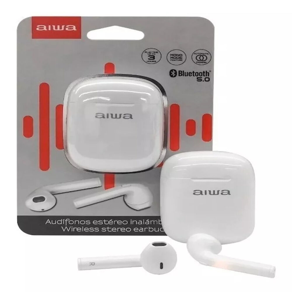 Audífonos Aiwa Inalámbricos In-ear Bluetooth 5.0 Aw-twsd1 image number 3.0