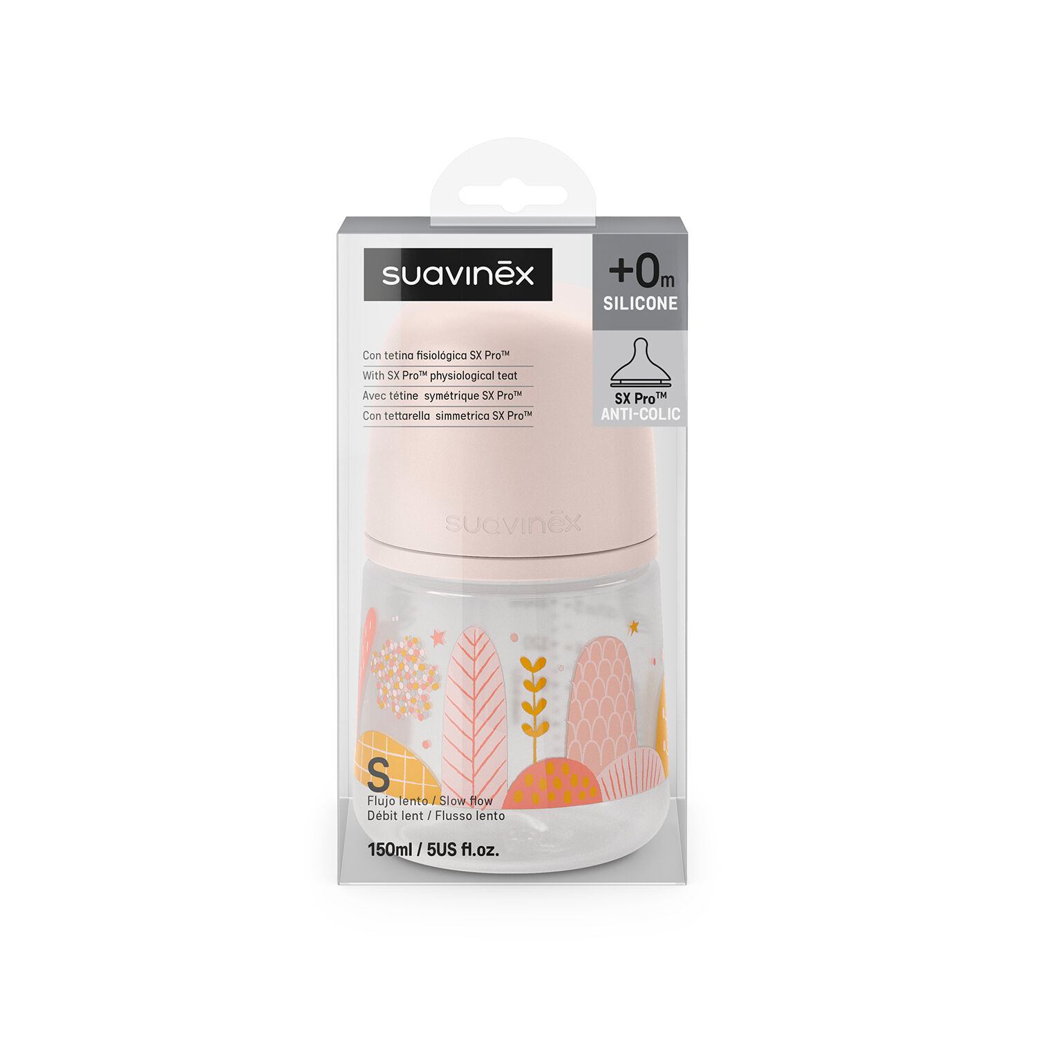 Mamadera Lactancia 150ml Dreams Rosa image number 2.0