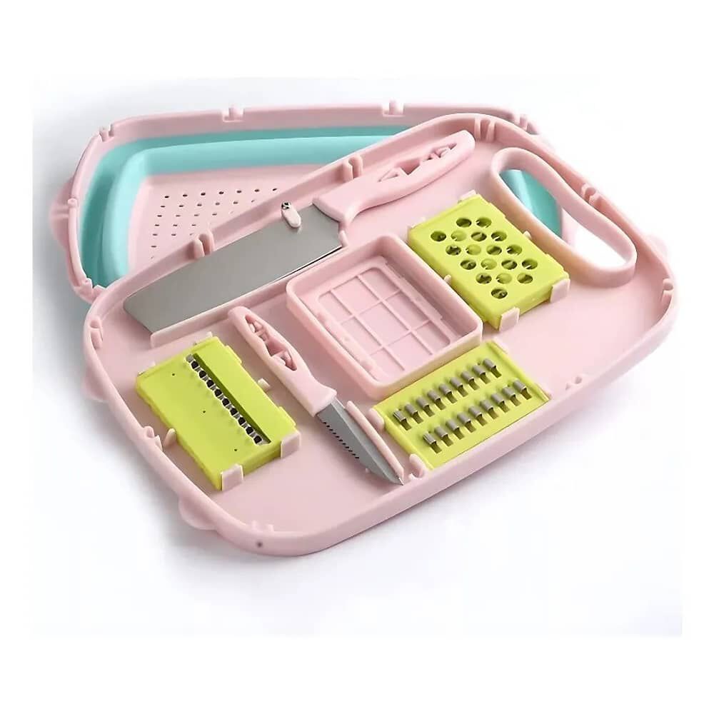 Bandeja Tabla Multifuncional De Corte Plegable Cocina 9 En 1 image number 1.0