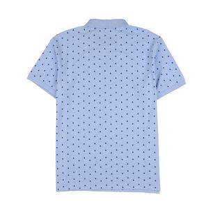 Polera Estampada Manga Corta Cuello Piqu&eacute; Hombre Herald
