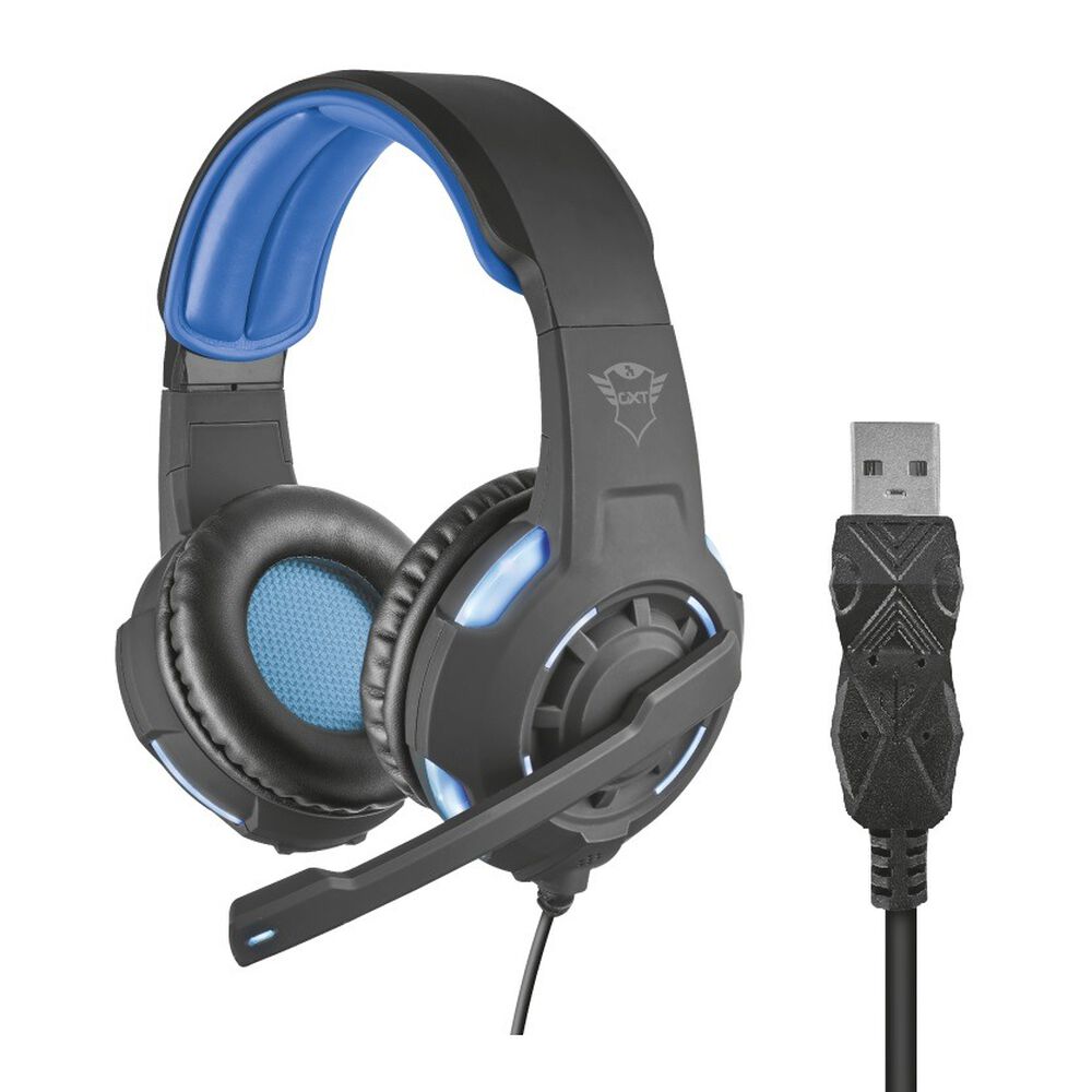 Audifonos Usb Trust Gxt 350 Radius Sonido Envolvente 7.1 Led image number 1.0