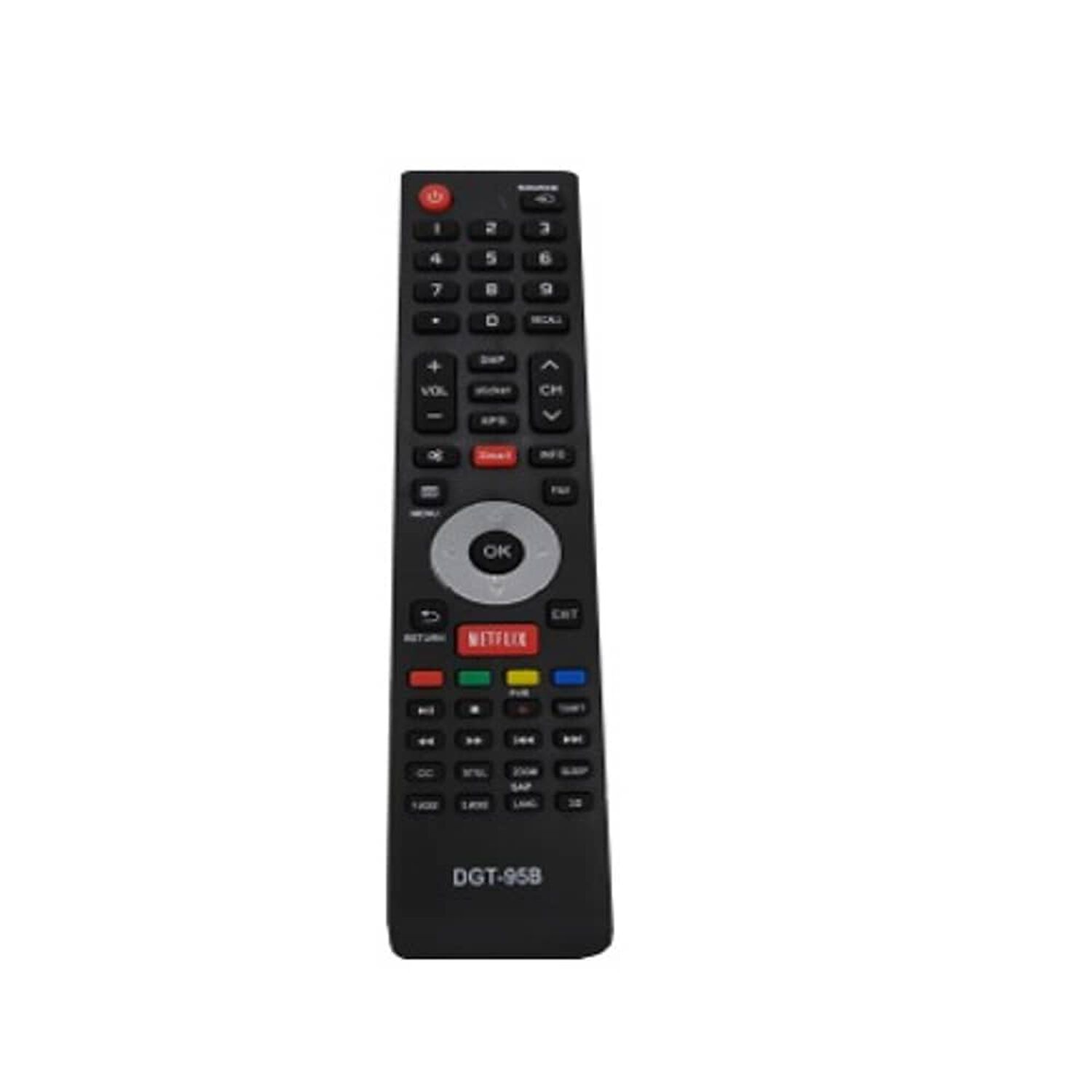 Control Remoto Para Smart Tv Hisense+ Pilas Dgt-95b image number 0.0