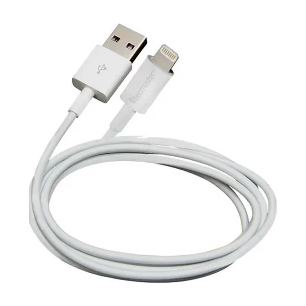 Cable Cargador Para Iphone Usb Lightning 1m Certificado Tecmaster image number 1.0