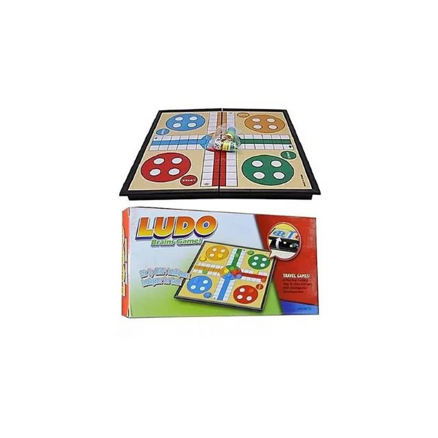 Juego Ludo Brains Game Tradicional Magn&eacute;tico 30x30cm image number 3.0