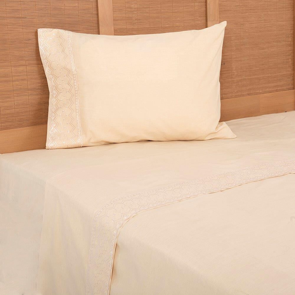 Sabana Broderie Geo 1.5 P Nude image number 0.0