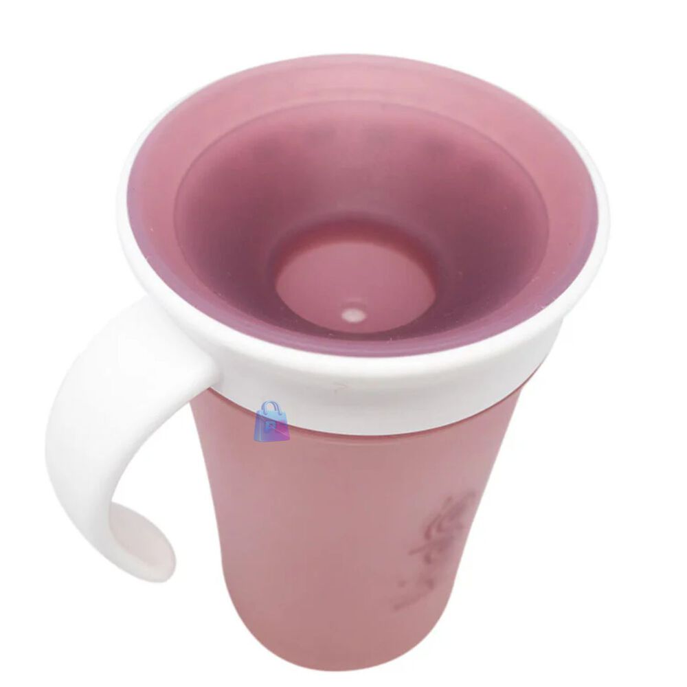 Vaso 360 Antiderrame Kido 280ml Con Asas Beb&eacute; Colores - Ps image number 1.0