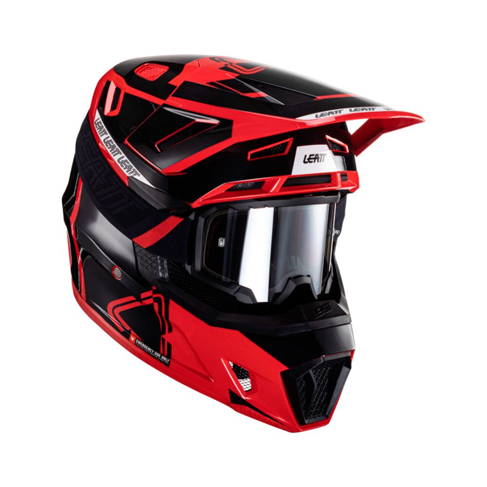 Kit Leatt Casco Con Antiparra Moto 7.5 V24 Rojo Xxl image number 1.0