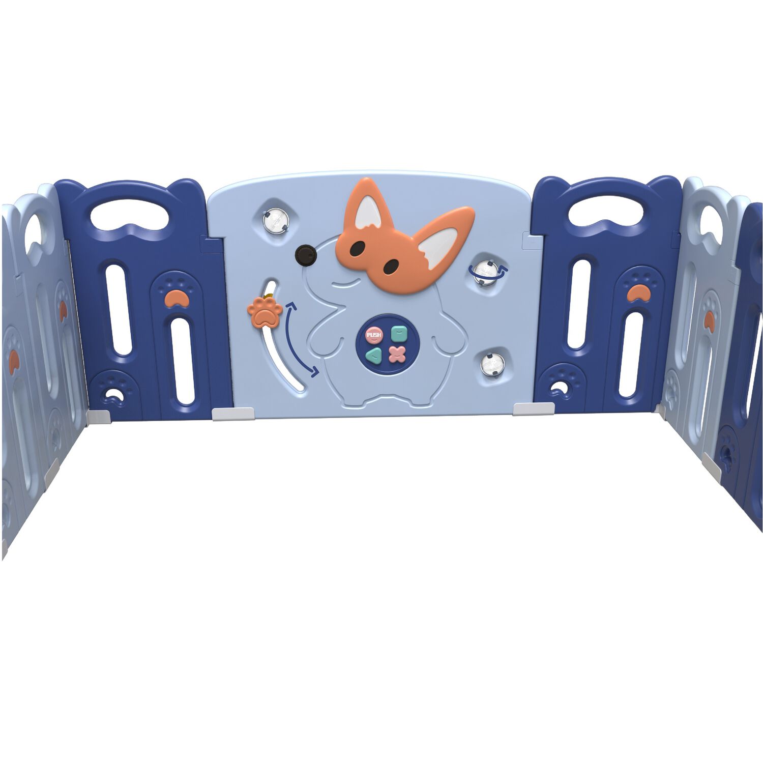 Corral Did&aacute;ctico De Juegos Corgi Azul image number 4.0
