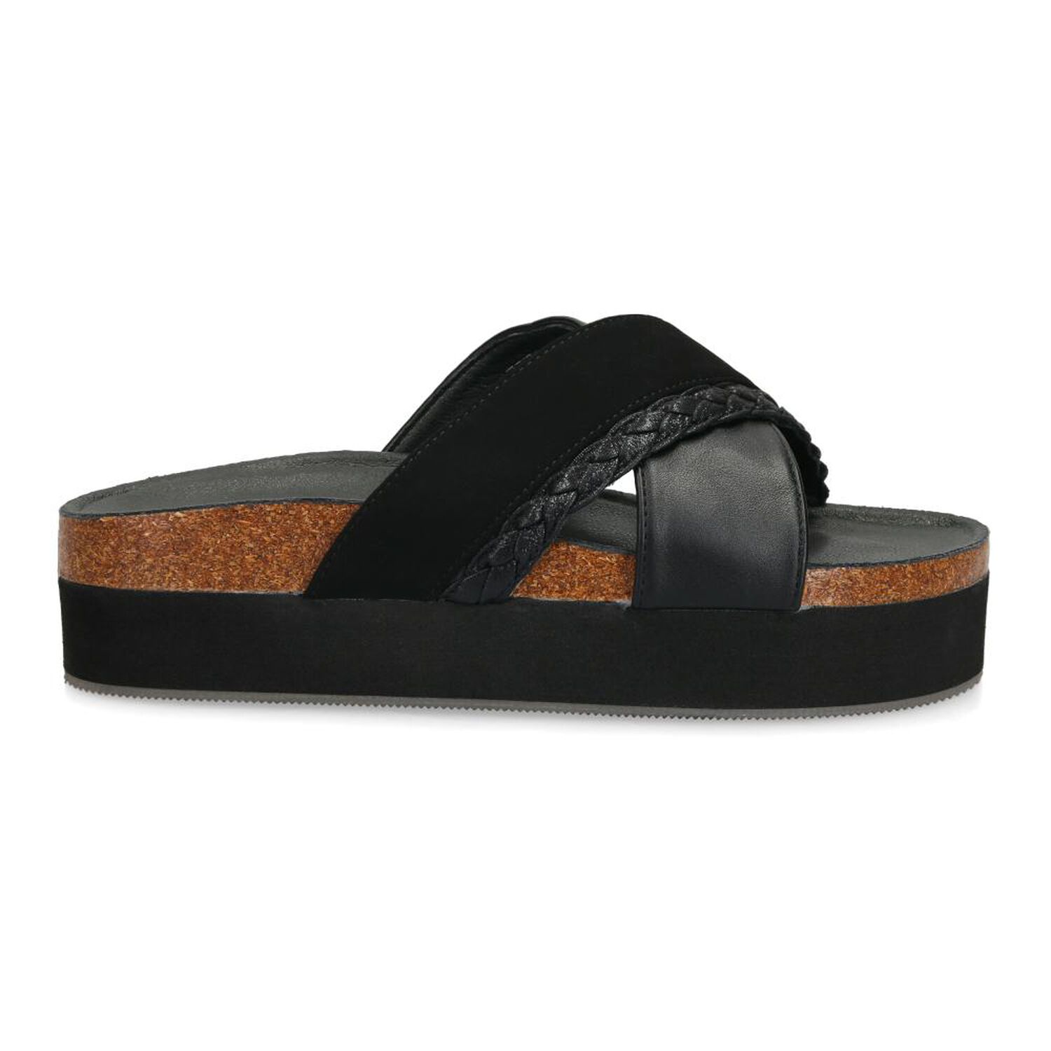 Sandalia Mujer Rolly Go Black image number 2.0