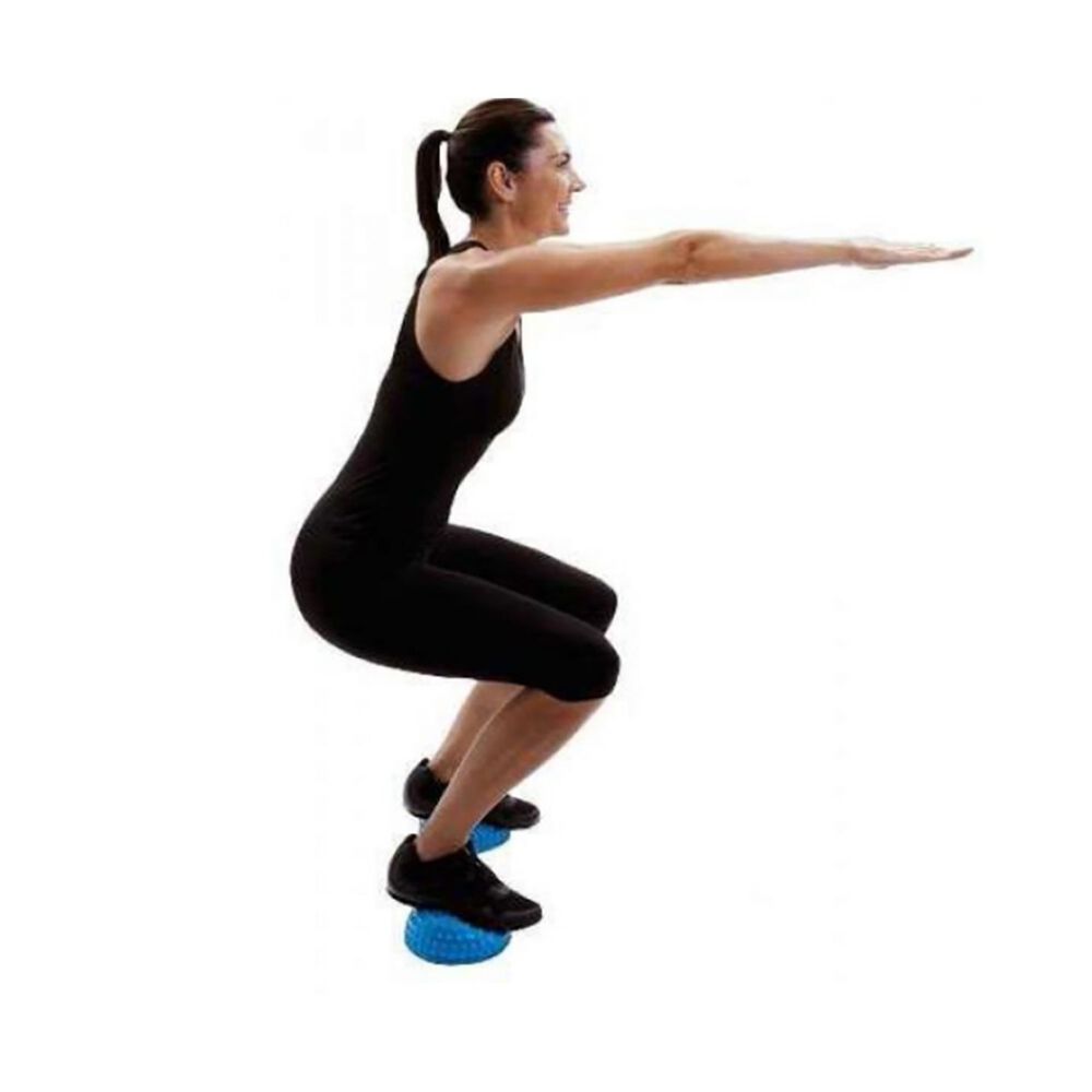 Mini Bosu Erizo - Coj&iacute;n Peque&ntilde;o Azul image number 2.0