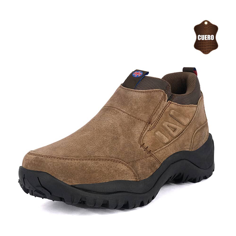 Botin De Cuero Cota Cafe London Adixt image number 0.0