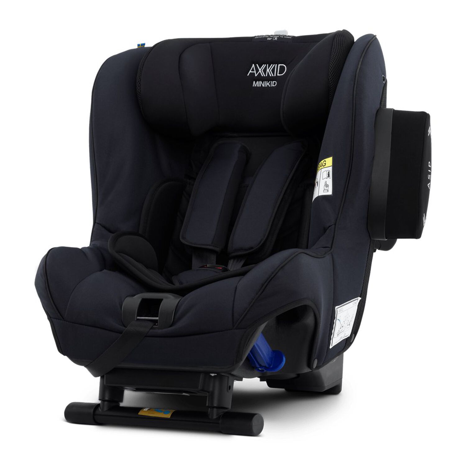 Silla De Auto A Contramarcha Minikid Negro image number 0.0