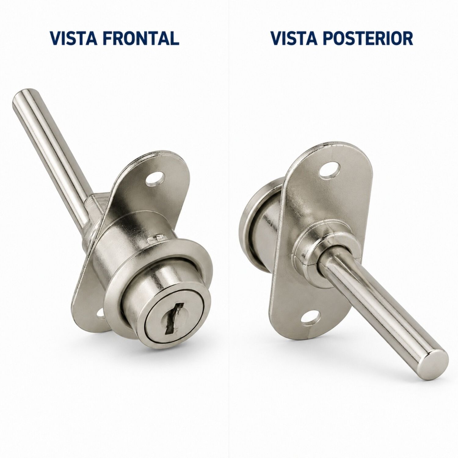 Cerradura Mueble Kardex Frontal Niquel D88-b120 Poli Chile image number 2.0