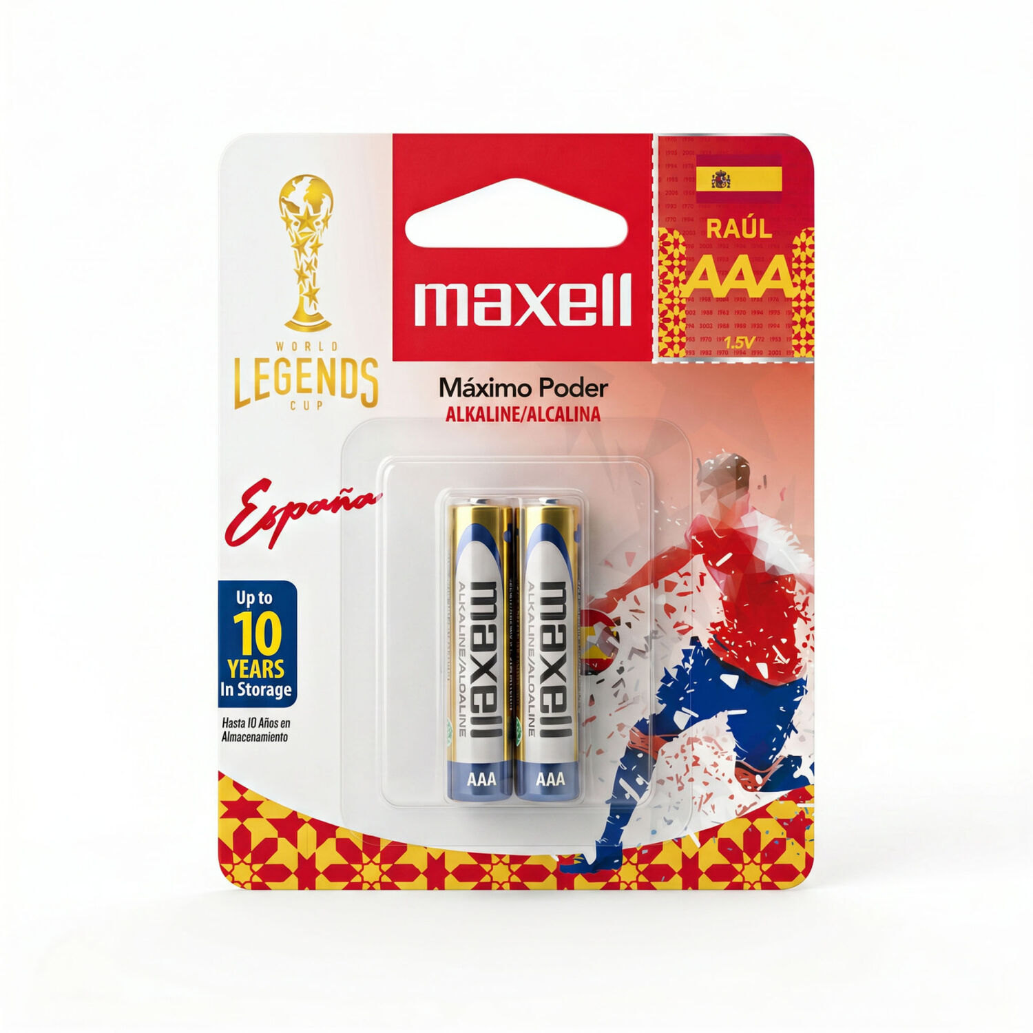 Pack 24 Pilas Alcalinas Aaa 1,5v Leyendas Blister 2uds. image number 4.0