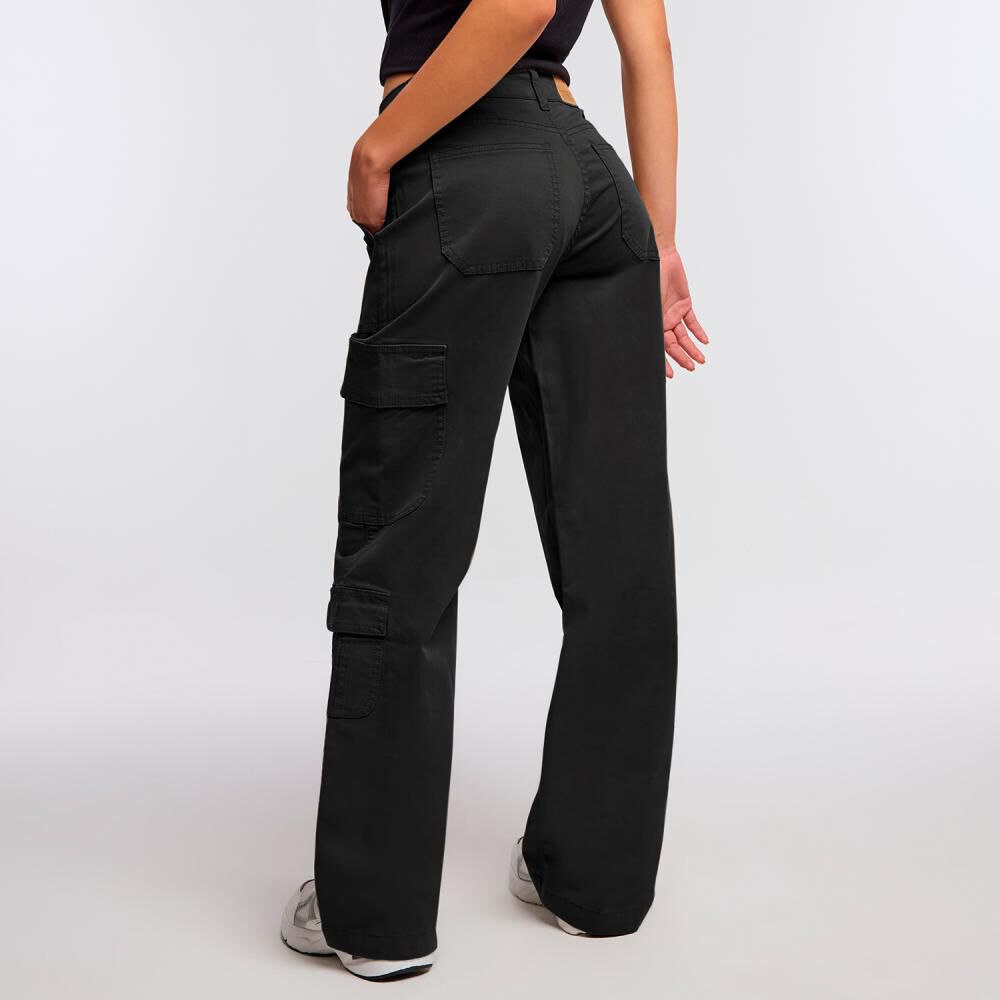 Pantalón Tiro Medio Cargo Mujer Freedom image number 1.0