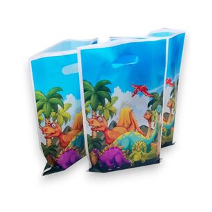 Pack Bolsas Dulces Dinosaurio Cumplea&ntilde;os Cotillon
