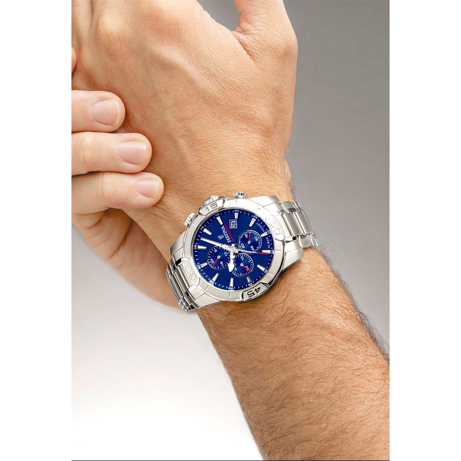 Reloj F20704/2 Festina Azul Hombre Timeless Chronograph image number 2.0