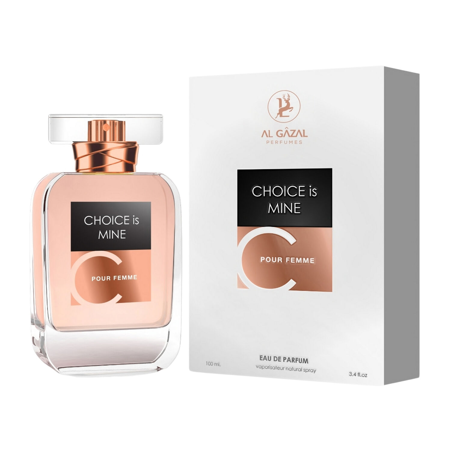 Al Gazal Choice Is Mine Pour Femme Edp 100 Ml image number 0.0