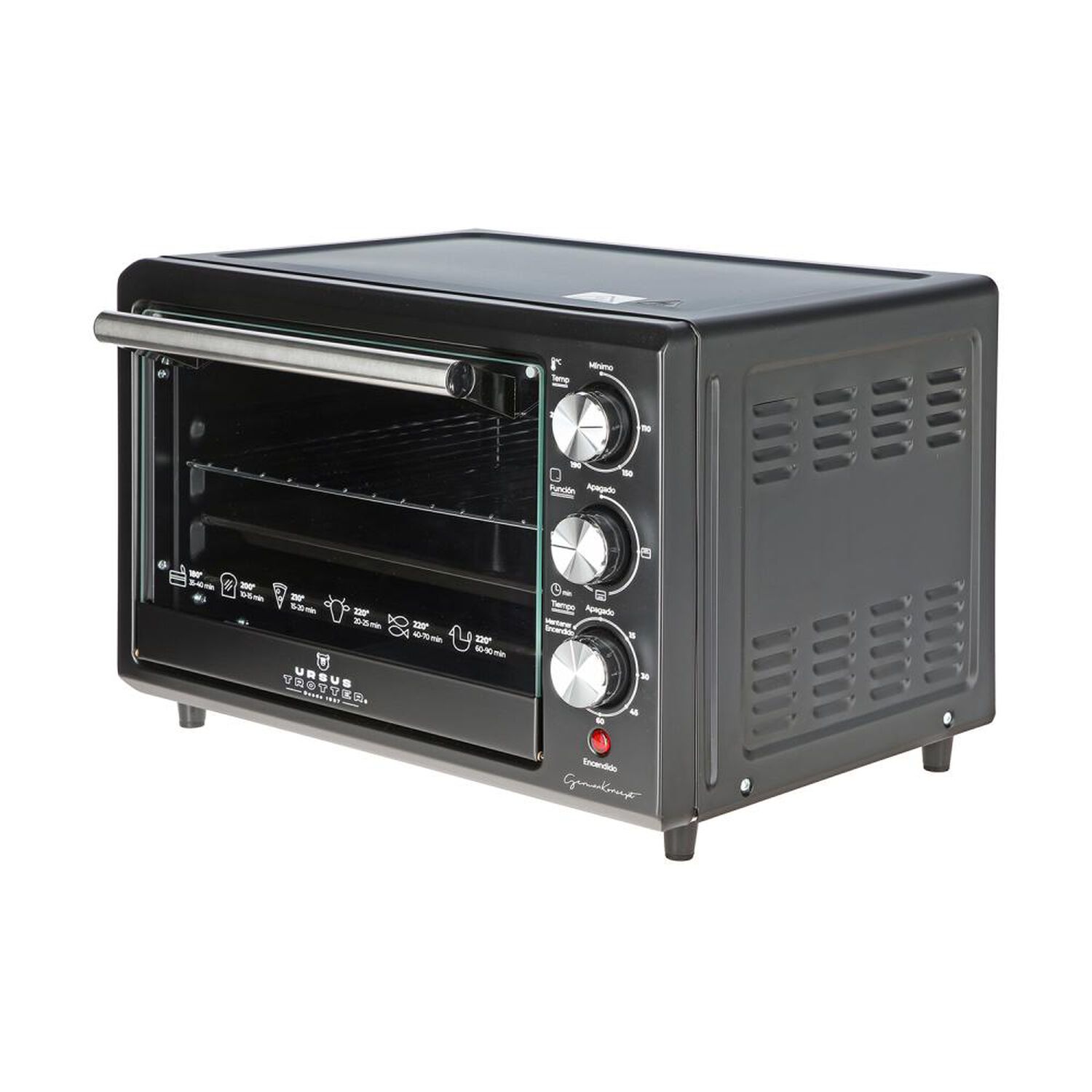 Horno El&eacute;ctrico Ursus Trotter UT-Backofen Pro-B 25L / 25 Litros / 1500W image number 1.0