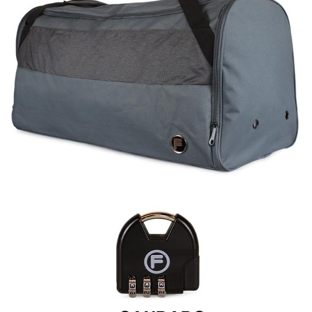 Bolso Eder L 144 Lts Gris + Candado F image number 1.0