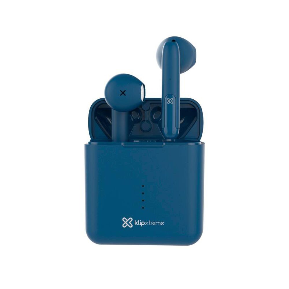 Auriculares Klip Xtreme Twintouch Inalámbricos Azul image number 1.0