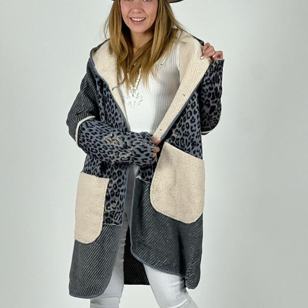 Abrigo Print Toques Cotele image number 0.0