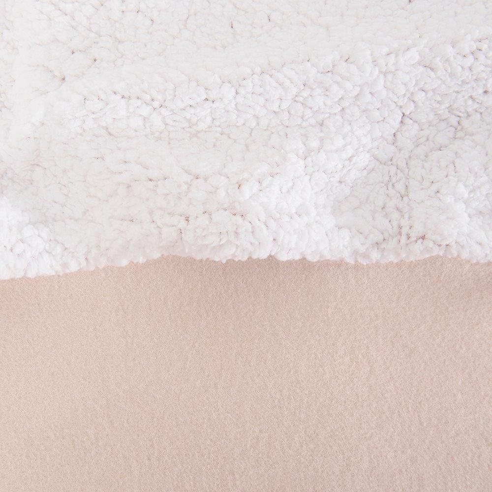 Frazada Polar-sherpa Lisa 2 Plazas Taupe image number 1.0