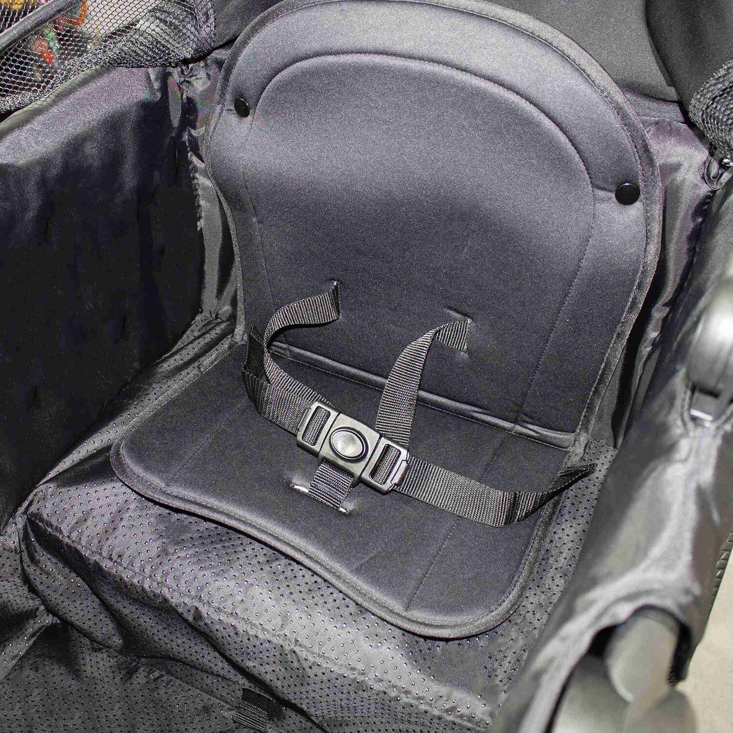 Coche Y Carro De Paseo Doble Wagon Drakar Negro image number 6.0