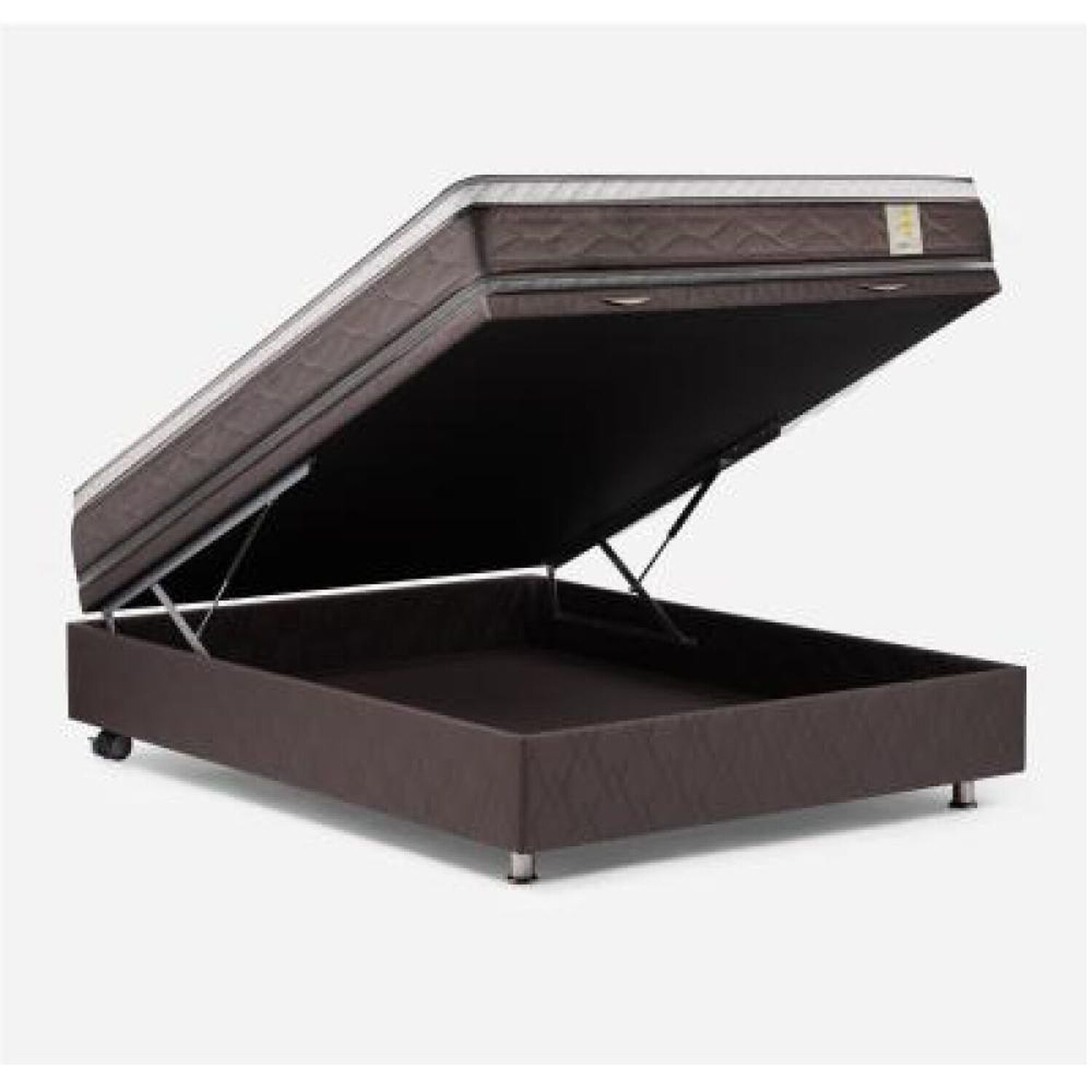 Cama Ba&uacute;l Rosen New Style 4 Plus / 2 Plazas / Base Normal + Set De Maderas image number 7.0