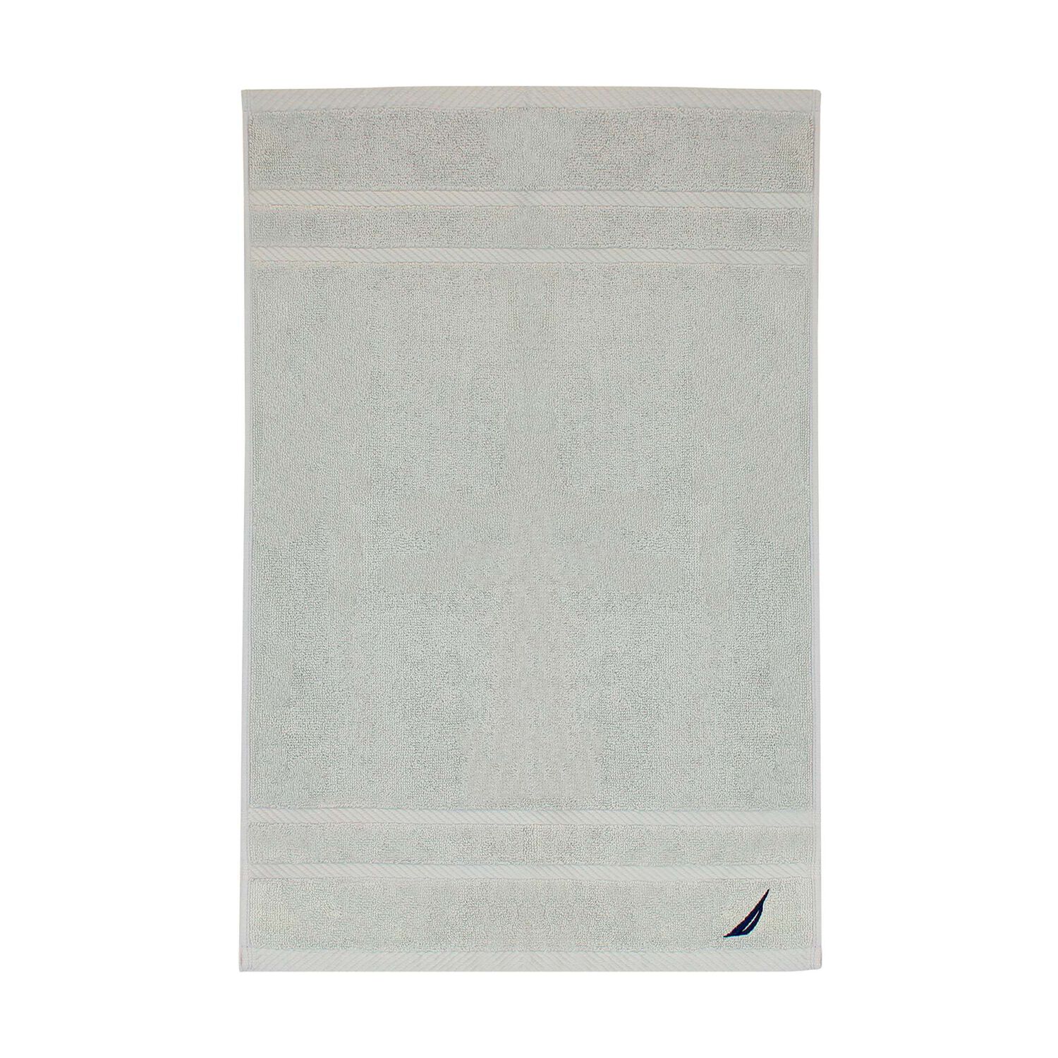 Toalla De Mano Nautica Signature Premium 100% Algod&oacute;n Gris Claro image number 3.0
