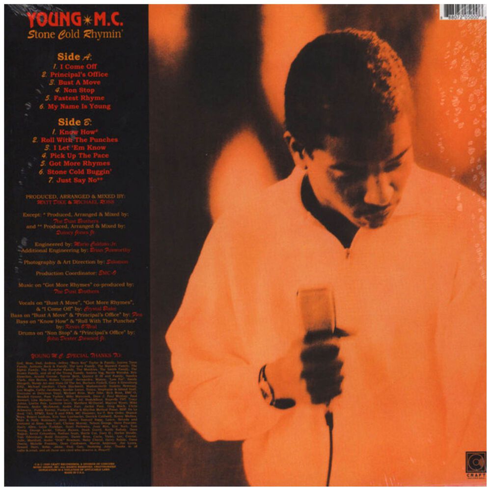 Young Mc - Stone Cold Rhymin' | Vinilo image number 1.0