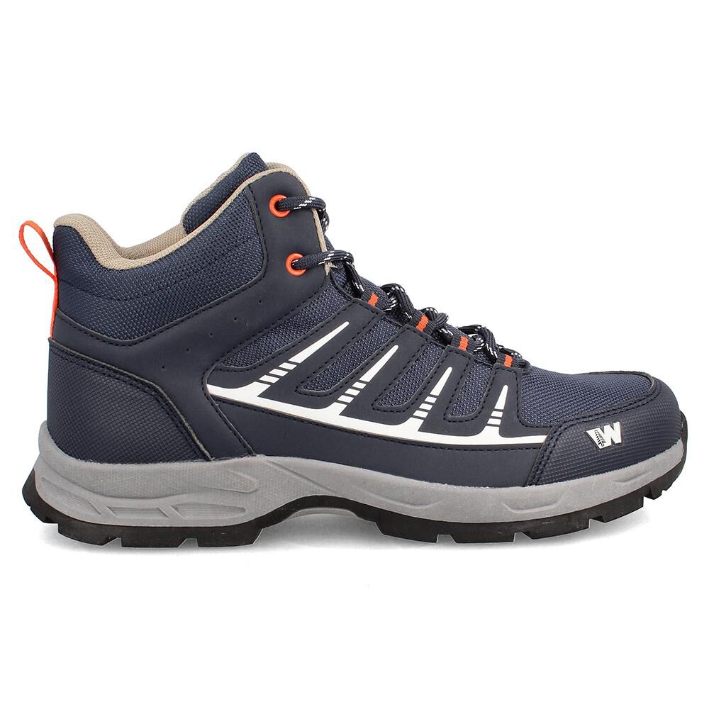 Zapatilla Outdoor Hombre Weinbrenner Larix stag Azul image number 1.0