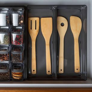 Organizador De Caj&oacute;n Clear 37,5 X 30 X 5,6 Gris
