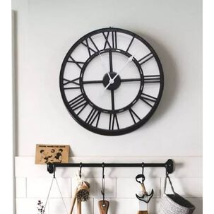 Reloj De Pared 50 Cm. Negro