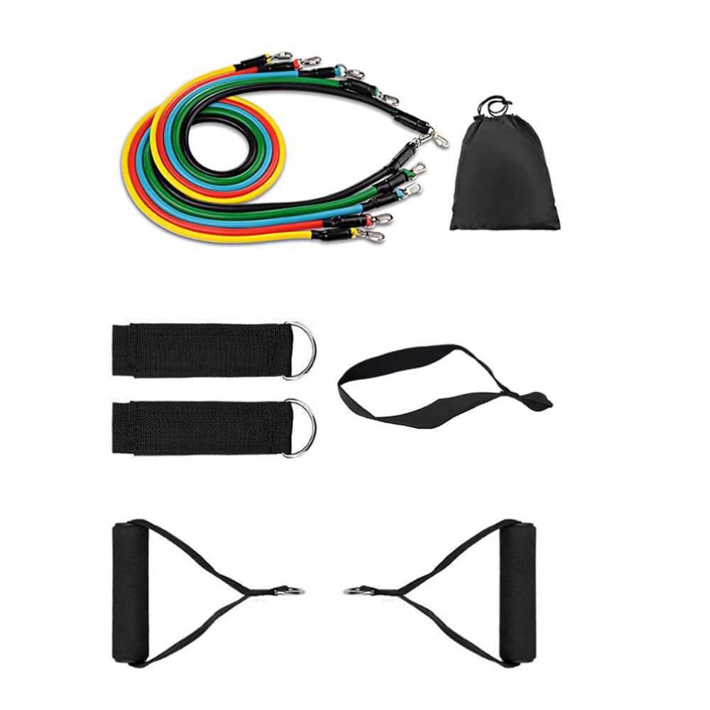 Set 5 Bandas Elasticas Musculacion Senzo Fit image number 0.0