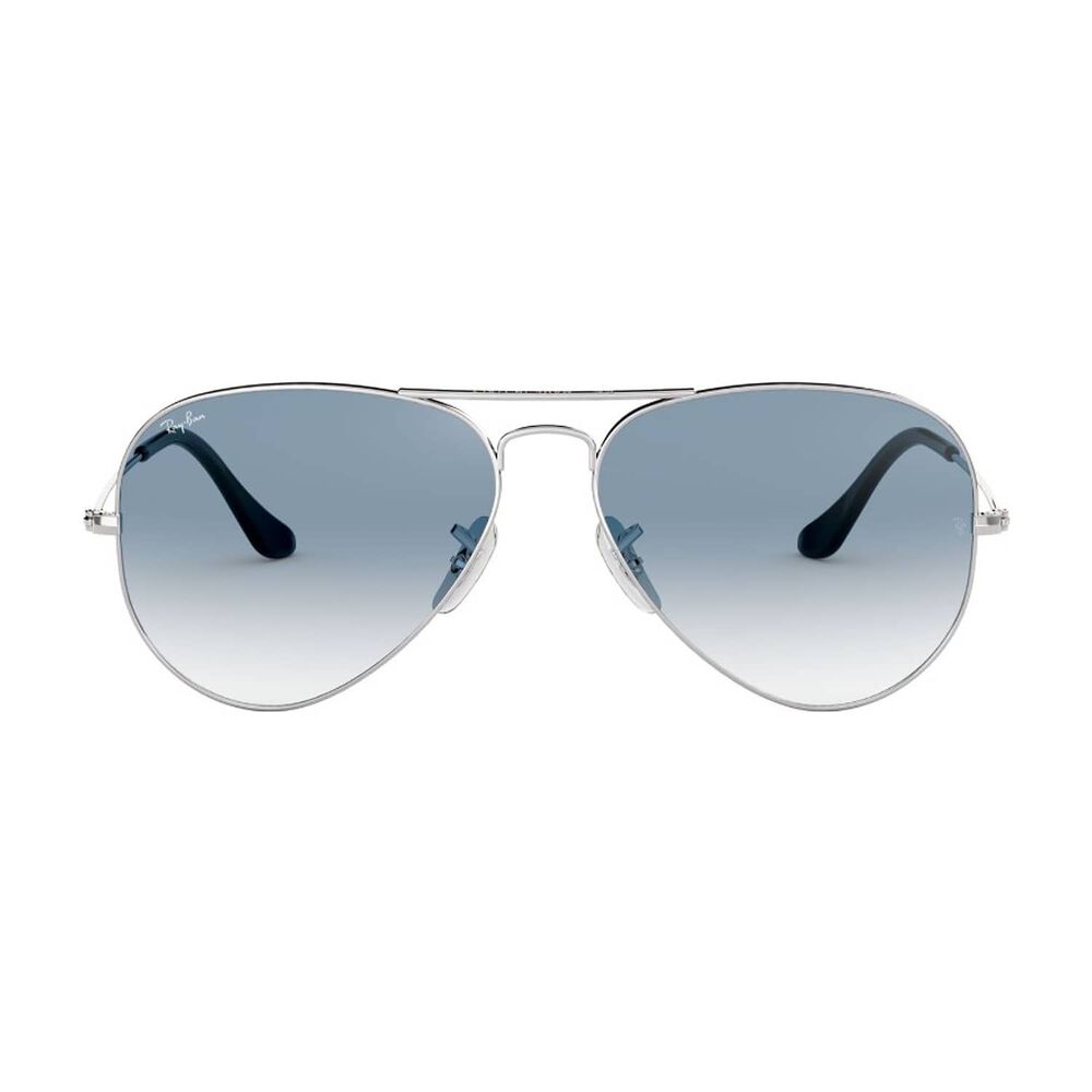 Lentes De Sol Aviator Silver Blue Ray-ban image number 0.0