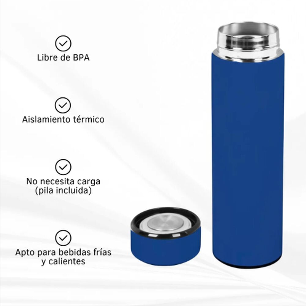 Botella Termo Inteligente Led Indicador Temperatura image number 3.0