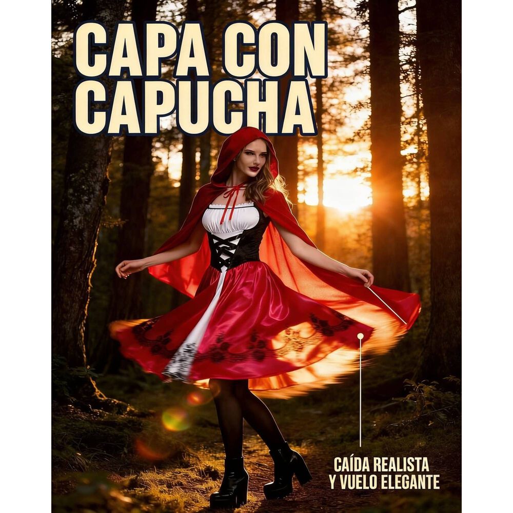 Disfraz Infantil Caperucita Roja Completo image number 25.0