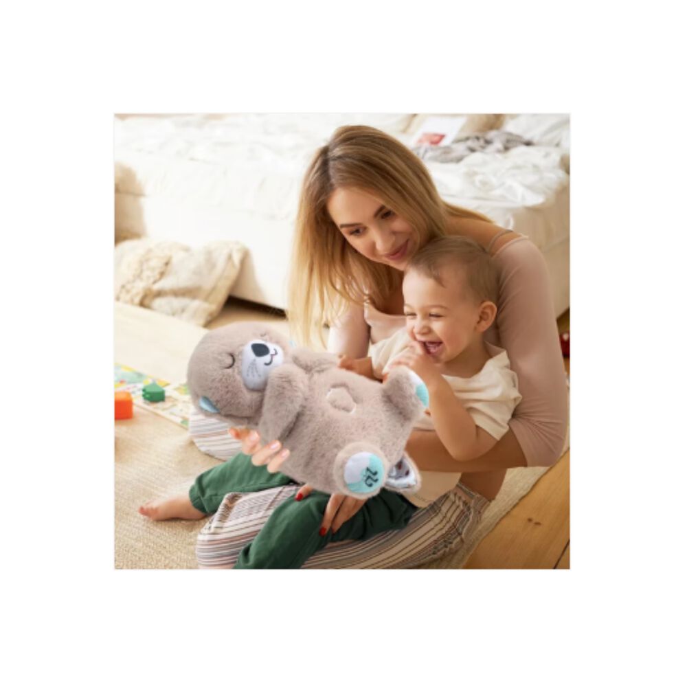 Nutria Peluche Relajante Luz Musical Juguete Respiraci&oacute;n image number 17.0