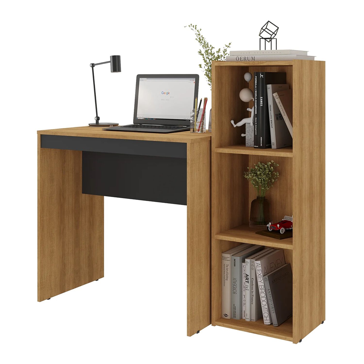 Combo Mons Home Office Librero + Escritorio image number 2.0