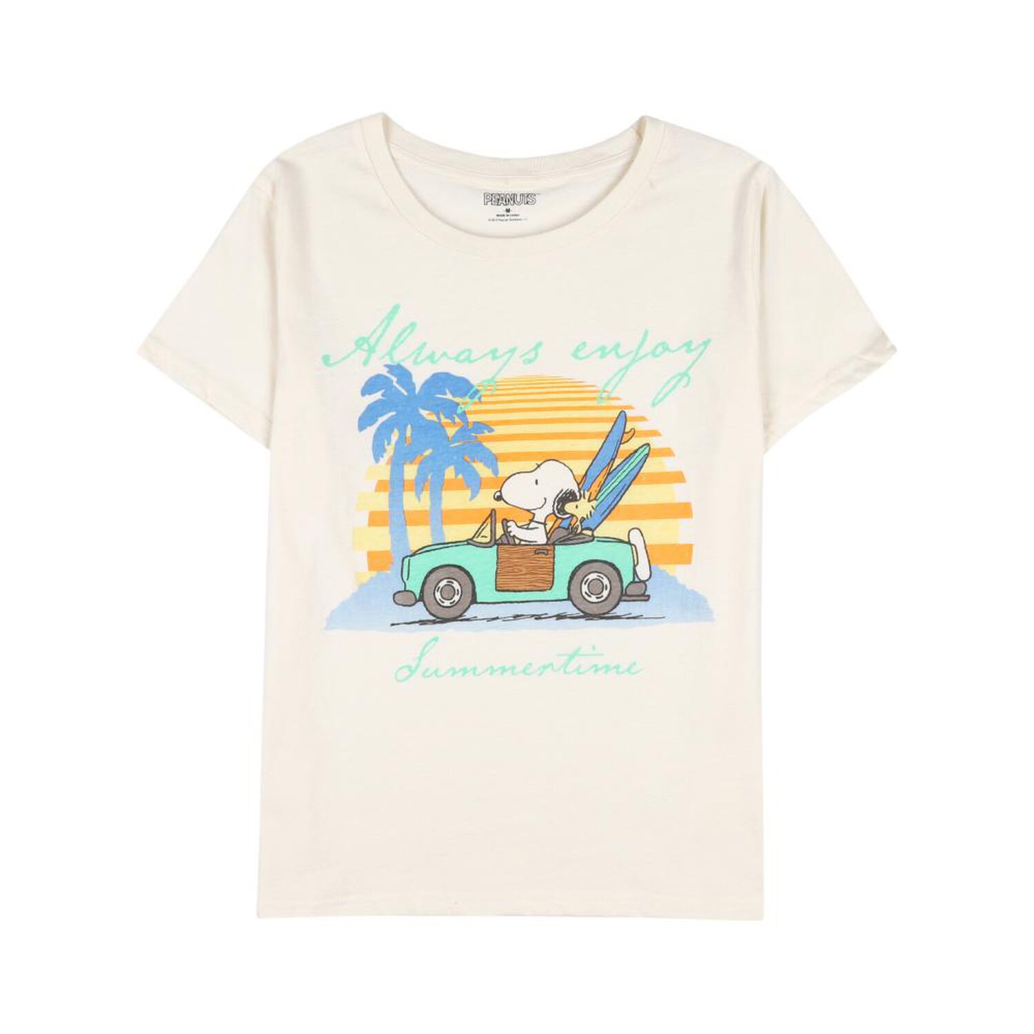 Polera Manga Corta Cuello Redondo Mujer Freedom image number 0.0