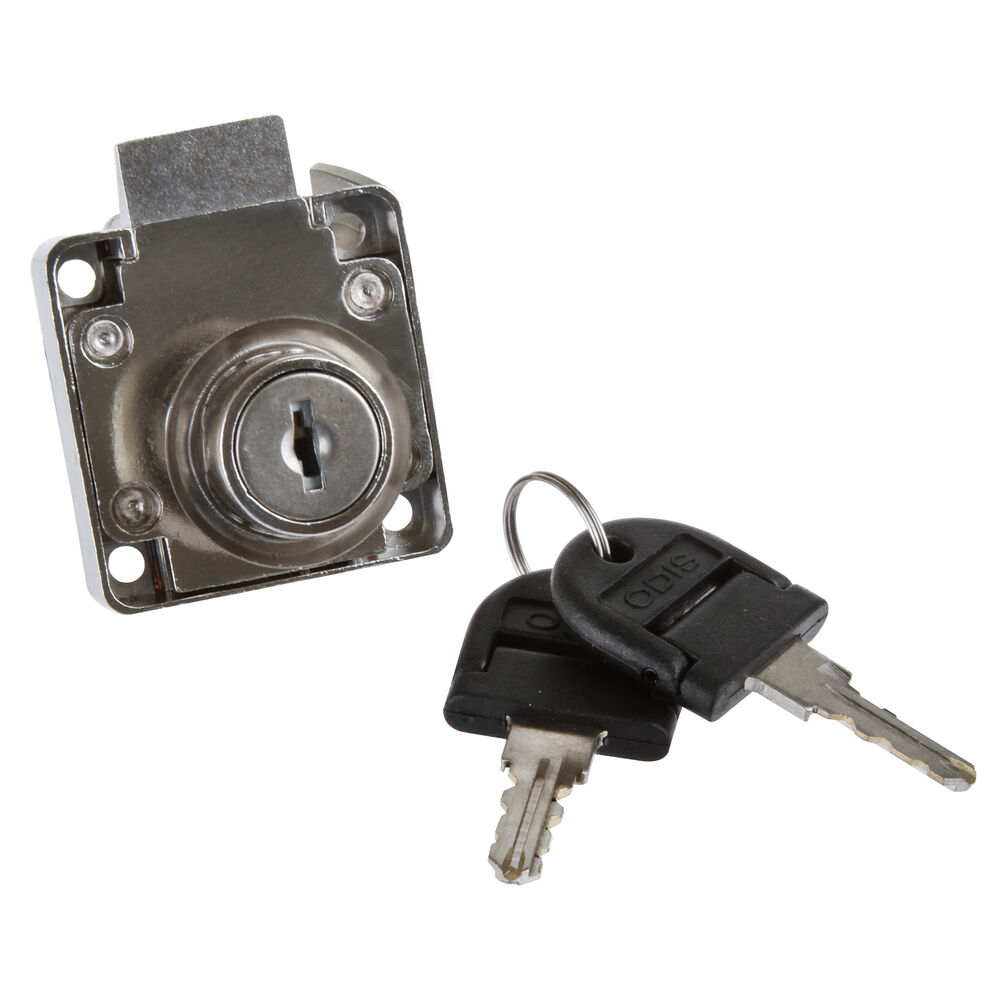 Cerradura Muebles Odis Cajones 2239-1922 Plata image number 0.0