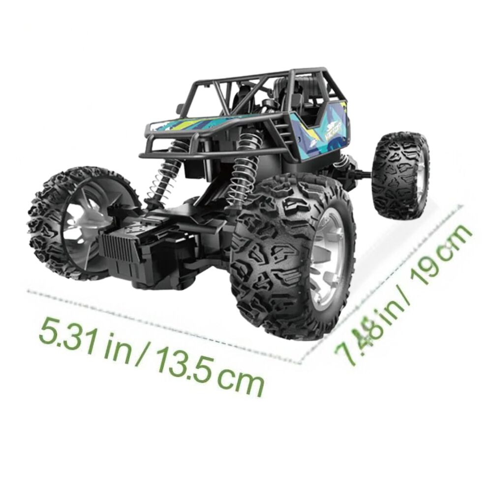 Auto Camioneta 4x4 Rally Control Remoto Todo Terreno Juguete image number 10.0