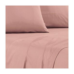 Sabana Andes Microfibra Lisa Rosa 2 Plaza