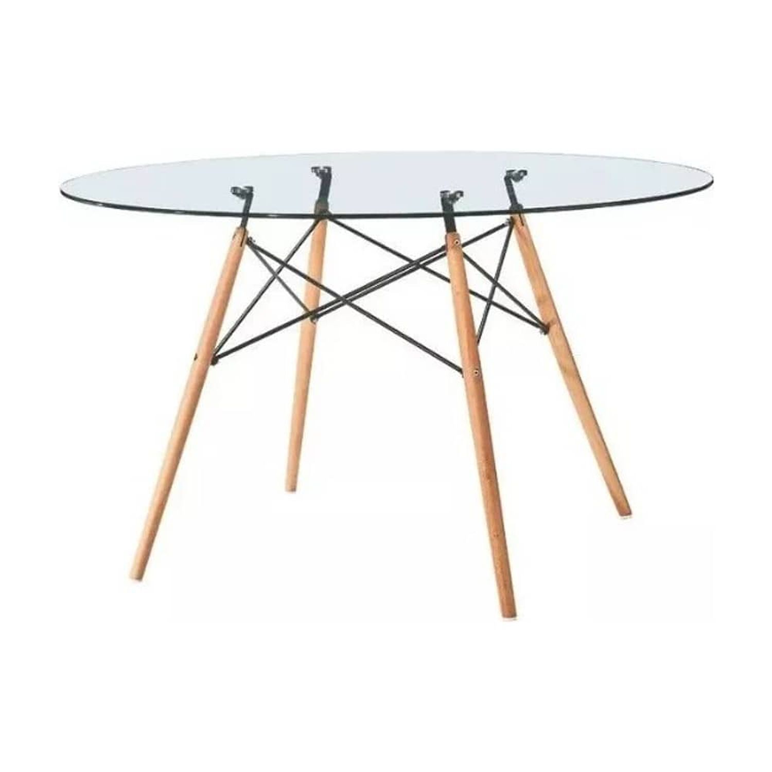 Mesa Eames De Vidrio 120cm image number 0.0