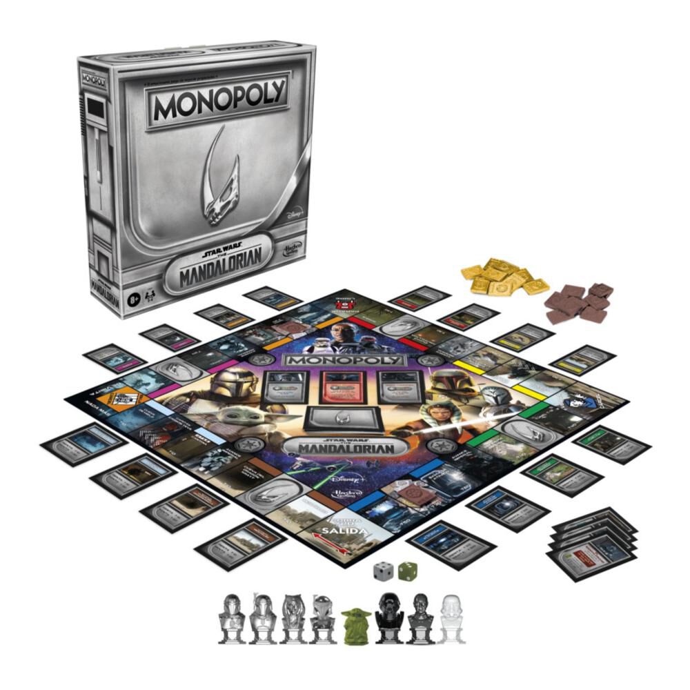Juego De Mesa Monopoly The Mandalorian image number 2.0