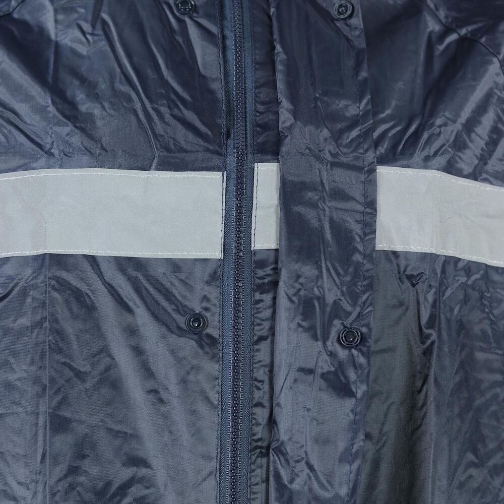 Traje Para Lluvia Azul Con Cinta Reflectante image number 3.0