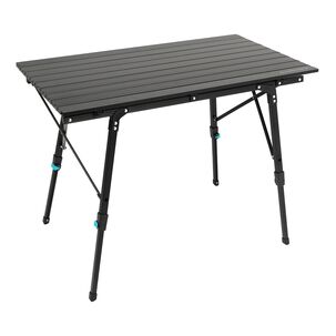 Mesa De Camping Altura Ajustable Colbún - Negro