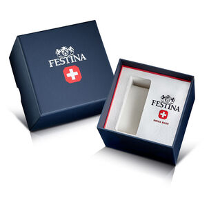 Reloj F20068/1 Festina Swiss Plata Mujer Acero Clásico